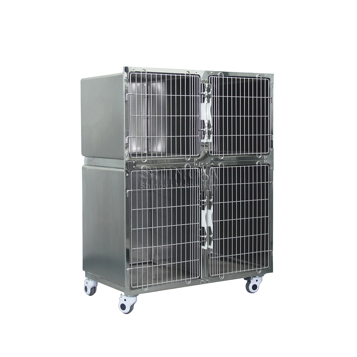 Modular Edelstahl Trockenstil Hundekäfig