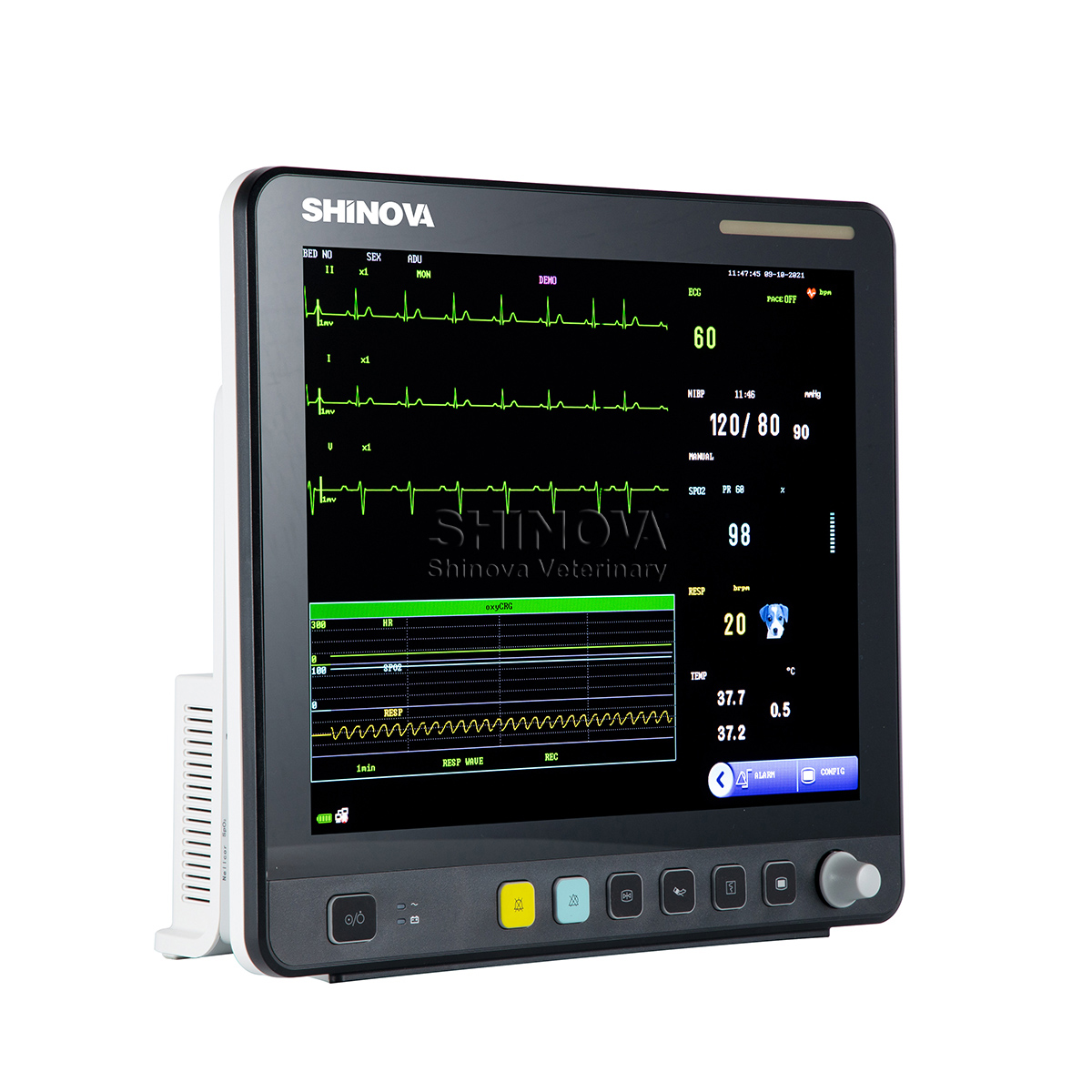 15 'Touchscreen Modular Veterinary Monitor