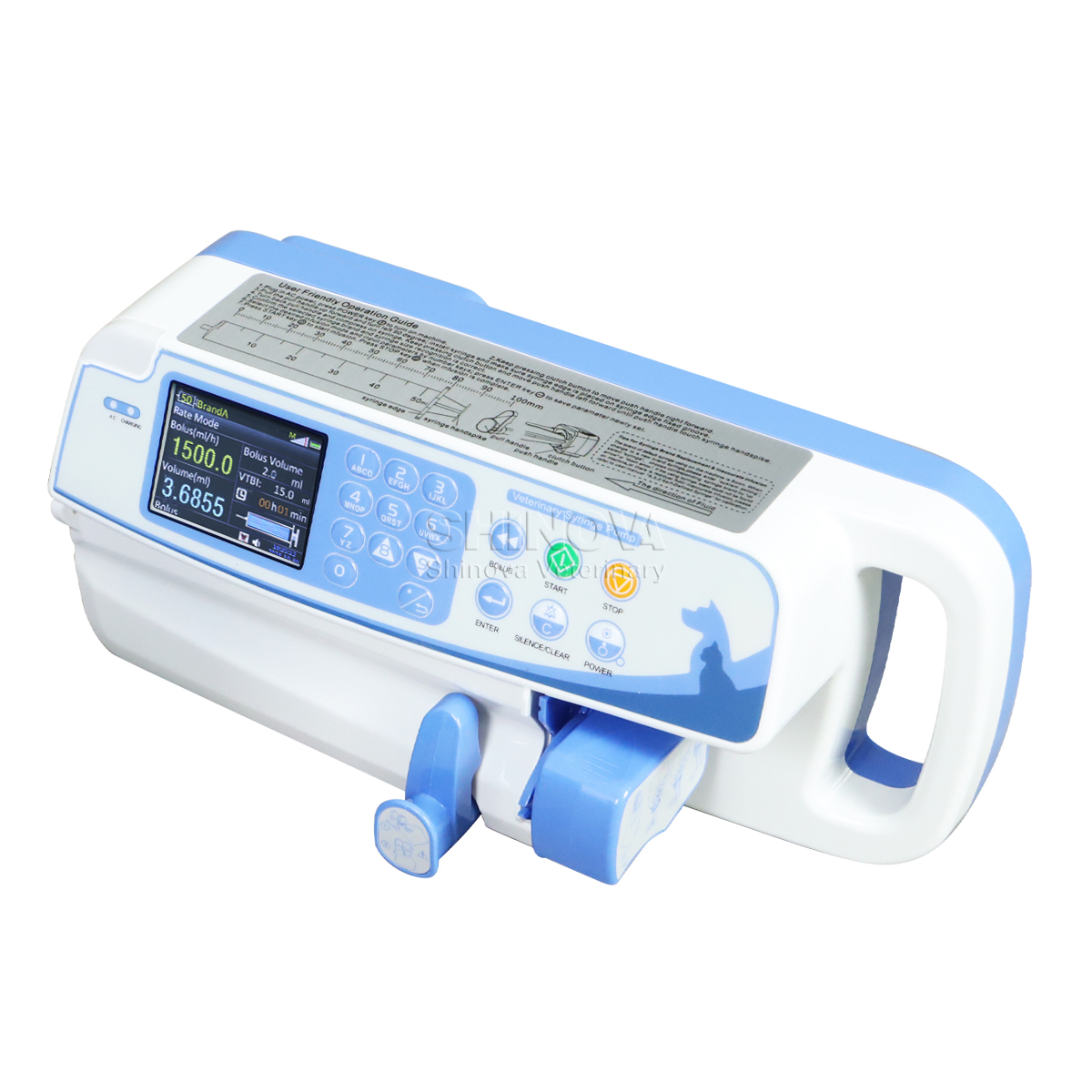 Veterinärspritzenpumpe
