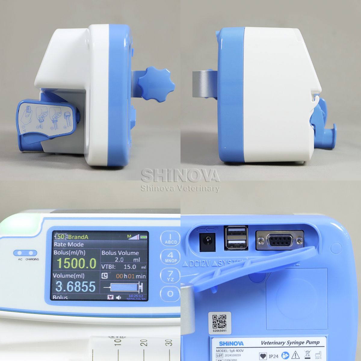 Veterinärspritzenpumpe