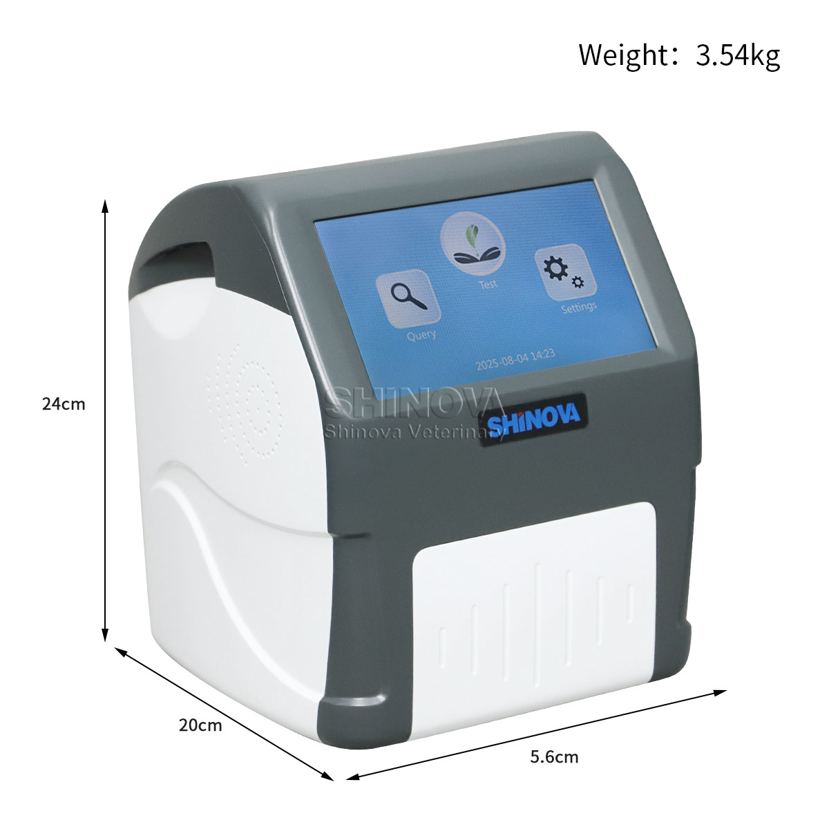 Tragbarer Veterinär -Automatikchemieanalysator