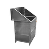 Badewanne aus rostfreier Stahl