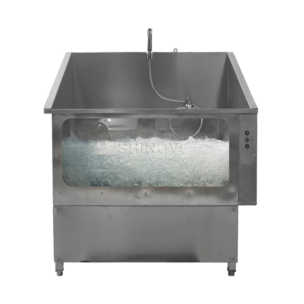 Badewanne aus rostfreier Stahl