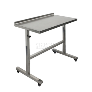 Höhenverstellbare chirurgische Trolley aus rostfreiem Stahl aus rostfreiem Stahl