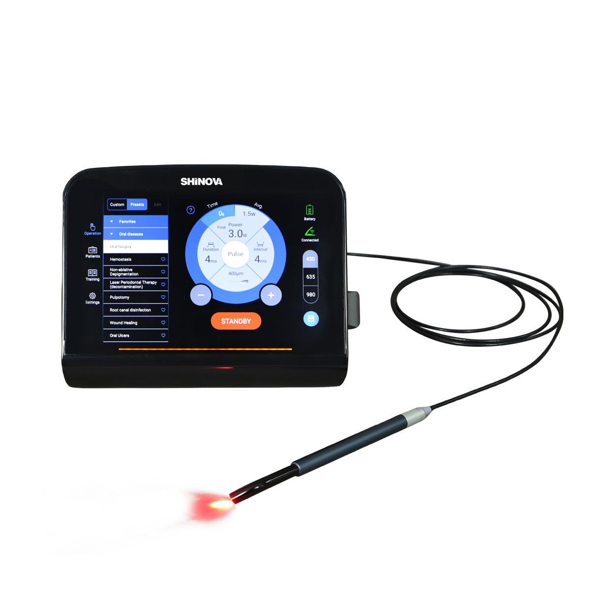 Veterinärdiodenlasersystem