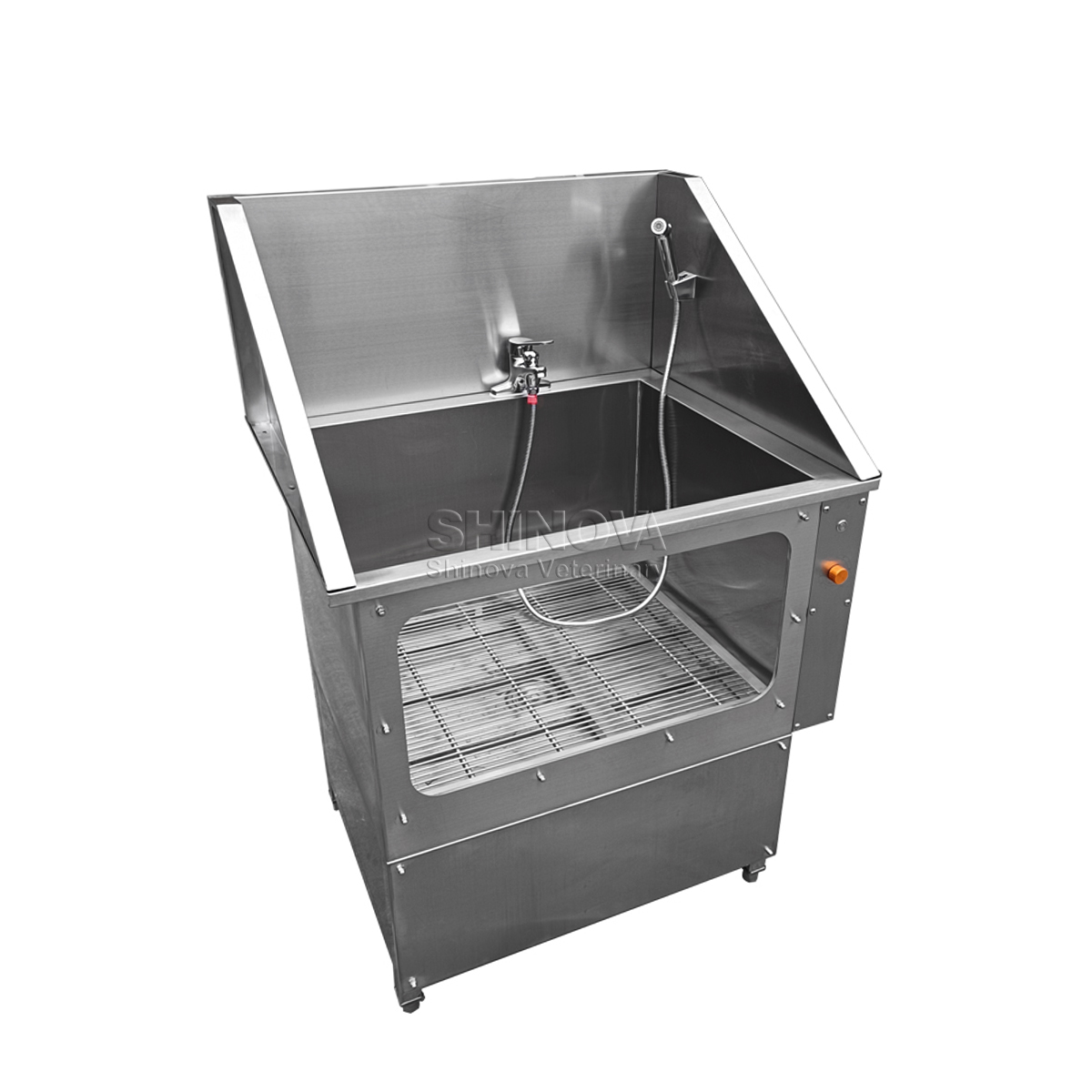 Badewanne aus rostfreier Stahl