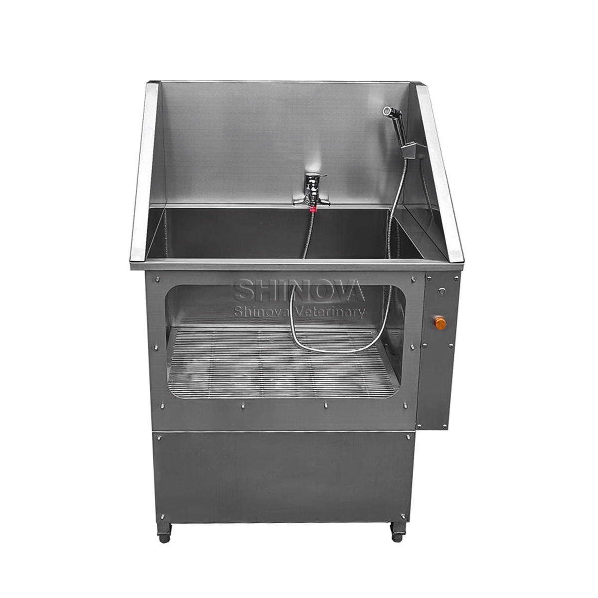 Badewanne aus rostfreier Stahl