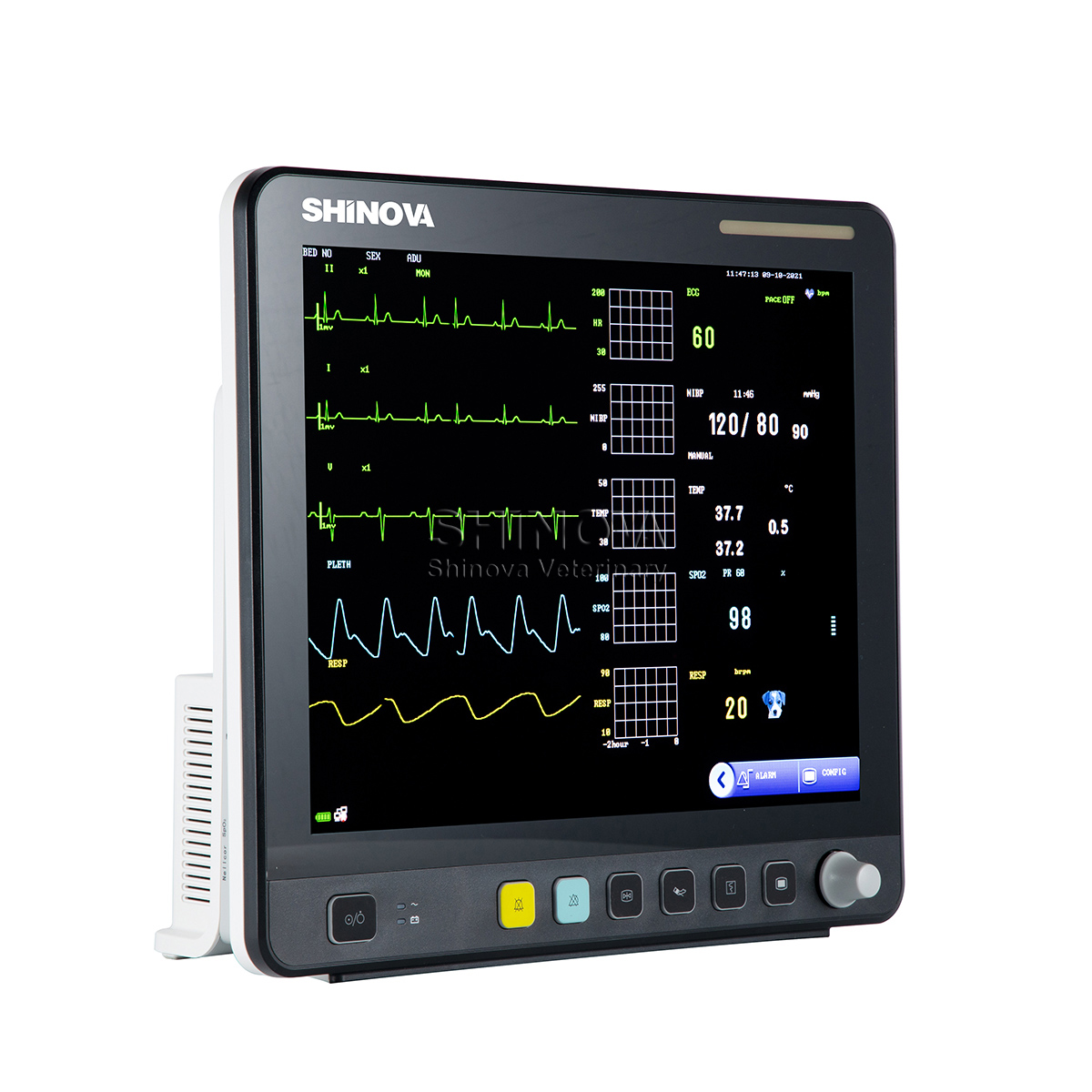 15 'Touchscreen Modular Veterinary Monitor
